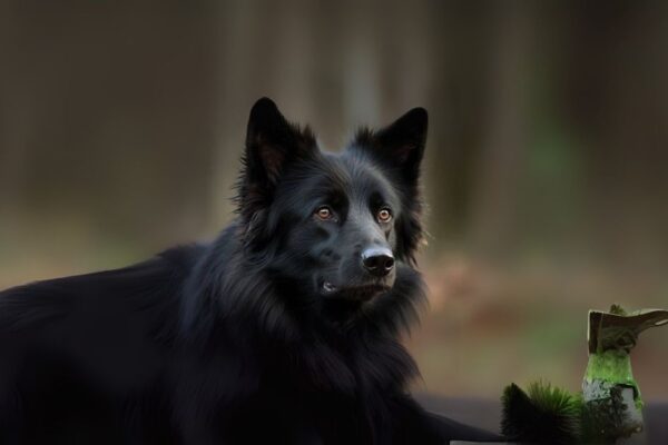 Seeing a Black Dog Spiritual Meaning