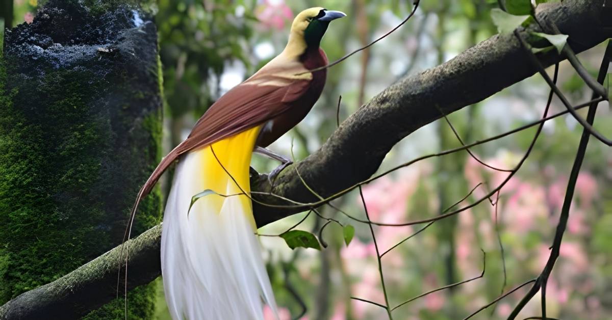 The Stunning Lesser Bird of Paradise